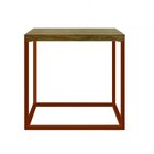 Conjunto Sala De Estar 3 Mesas Quadrada Cube Industrial Artes