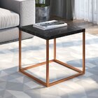 Conjunto Sala De Estar 4 Mesas Quadrada Cube Industrial Artes