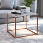 Conjunto Sala De Estar 4 Mesas Quadrada Cube Industrial Artes