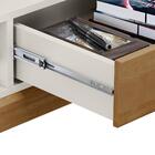 Conjunto Sala De Estar 4 Pç Mdf/madeira Milao 2 Fnt