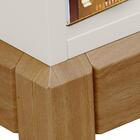 Conjunto Sala De Estar 4 Pç Mdf/madeira Milao 2 Fnt