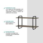 Conjunto Sala De Estar Alabama Bancada E Prateleira Carraro