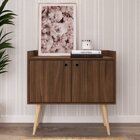 Conjunto Sala De Estar Cachepô E Aparador