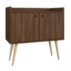 Conjunto Sala De Estar Cachepô E Aparador