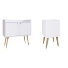 Conjunto Sala De Estar Cachepô E Aparador