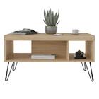 Conjunto Sala De Estar Completa Adygeysk Carvalho Off White