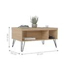 Conjunto Sala De Estar Completa Adygeysk Carvalho Off White