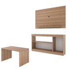 Conjunto Sala De Estar Dumont Com Painel Para Tv Até 42 Poleg