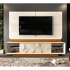 Conjunto Sala De Estar Jasmine Creme