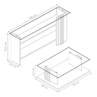 Conjunto Sala De Estar Ona Naturale Off White