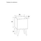 Conjunto Sala De Estar Painel Cachepô E Aparador Suspenso  Ma