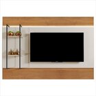 Conjunto Sala De Estar Painel Com Led Para Tv Até 75 Polegada