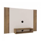 Conjunto Sala De Estar Painel Para Tv Até 40 Pol Com Mesa De