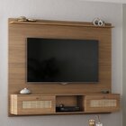 Conjunto Sala De Estar Painel Para Tv Até 72 Polegadas Com Me