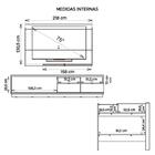 Conjunto Sala De Estar Rack Painel Aparador Renda Caemmun