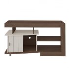 Conjunto Sala De Estar Rack Para Tv Até 47 Pol Royal Com Mesa