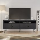 Conjunto Sala De Estar Rack Para Tv Até 60 Pol Com Mesa De Ce