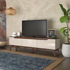 Conjunto Sala De Estar Rack Para Tv Até 75 Polegadas Liverpoo