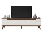 Conjunto Sala De Estar Rack Para Tv Até 75 Polegadas Liverpoo