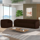 Conjunto Sala De Estar Sofá 292cm 4 Lugares E Poltrona Adam P