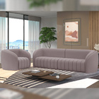 Conjunto Sala De Estar Sofá 332cm 4 Lugares E Poltrona Adam V