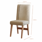 Conjunto Sala De Jantar 1,36m 4 Lugares Mesa Nea E Cadeira An