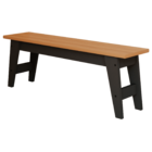 Conjunto Sala De Jantar 130x78 100% Mdf Com 2 Bancos Aurora C