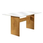 Conjunto Sala De Jantar 1 Mesa 120x80cm Tampo De Vidro 4 Cade