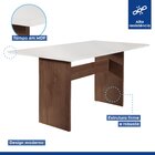 Conjunto Sala De Jantar 1 Mesa 120x80cm Tampo Mdf Com 4 Cadei