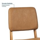 Conjunto Sala De Jantar 1 Mesa 130cm 4 Cadeiras Miriti Cabeca