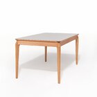 Conjunto Sala De Jantar 1 Mesa 160cm Tampo Laminado Com Vidro