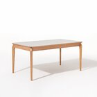 Conjunto Sala De Jantar 1 Mesa 160cm Tampo Laminado Com Vidro