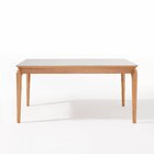 Conjunto Sala De Jantar 1 Mesa 160cm Tampo Laminado Com Vidro