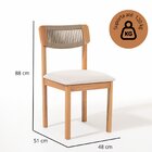 Conjunto Sala De Jantar 1 Mesa 160cm Tampo Laminado Com Vidro