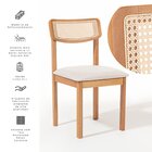 Conjunto Sala De Jantar 1 Mesa 160cm Tampo Laminado Com Vidro