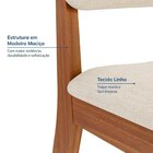 Conjunto Sala De Jantar 1 Mesa 180cm 6 Cadeiras Estofadas Mir