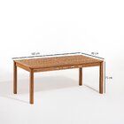 Conjunto Sala De Jantar 1 Mesa 2 Bancos 180cm Jatobá/areia