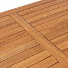 Conjunto Sala De Jantar 1 Mesa 2 Bancos 180cm Jatobá/areia