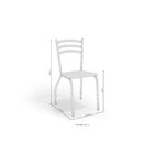 Conjunto Sala De Jantar 1 Mesa Iguaçu Tampo Vidro Retangular