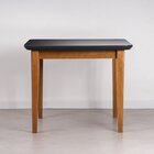 Conjunto Sala De Jantar 1 Mesa Tangará 95cm 4 Cadeiras Estofa