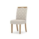 Conjunto Sala De Jantar 200 Cm Canto Reto Com Vidro 8 Cadeira