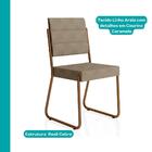 Conjunto Sala De Jantar 4 Cadeiras Accra Carraro Gelo Areia R