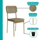 Conjunto Sala De Jantar 4 Cadeiras Belgravia Carraro Carvalho