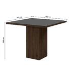 Conjunto Sala De Jantar 4 Cadeiras C/ Vidro Aveiro - Móveis A