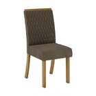 Conjunto Sala De Jantar 4 Cadeiras Carine Nature Henn Nature/