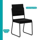 Conjunto Sala De Jantar 4 Cadeiras Charlotte Carraro Nogal Pr