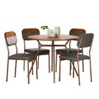 Conjunto Sala De Jantar 4 Cadeiras Florença Carraro