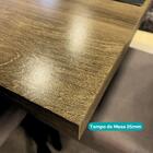 Conjunto Sala De Jantar 4 Cadeiras Marbella Carraro Legno Pre