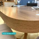 Conjunto Sala De Jantar 4 Cadeiras Nairobi Carraro Nogal