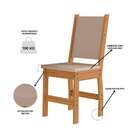 Conjunto Sala De Jantar 4 Cadeiras Tampo Retangular 108cm Sem